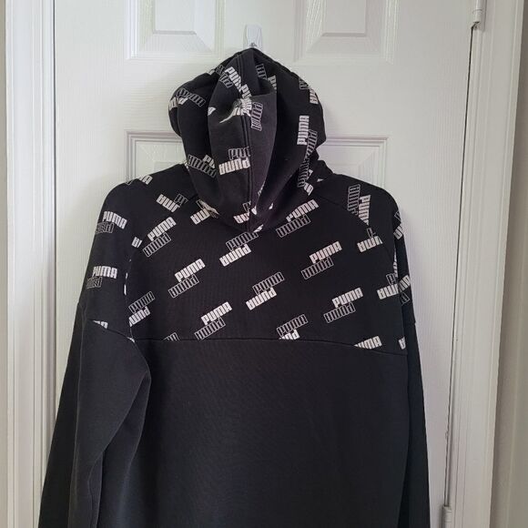Puma Fleece Hoodie M   - Picture 6 of 8